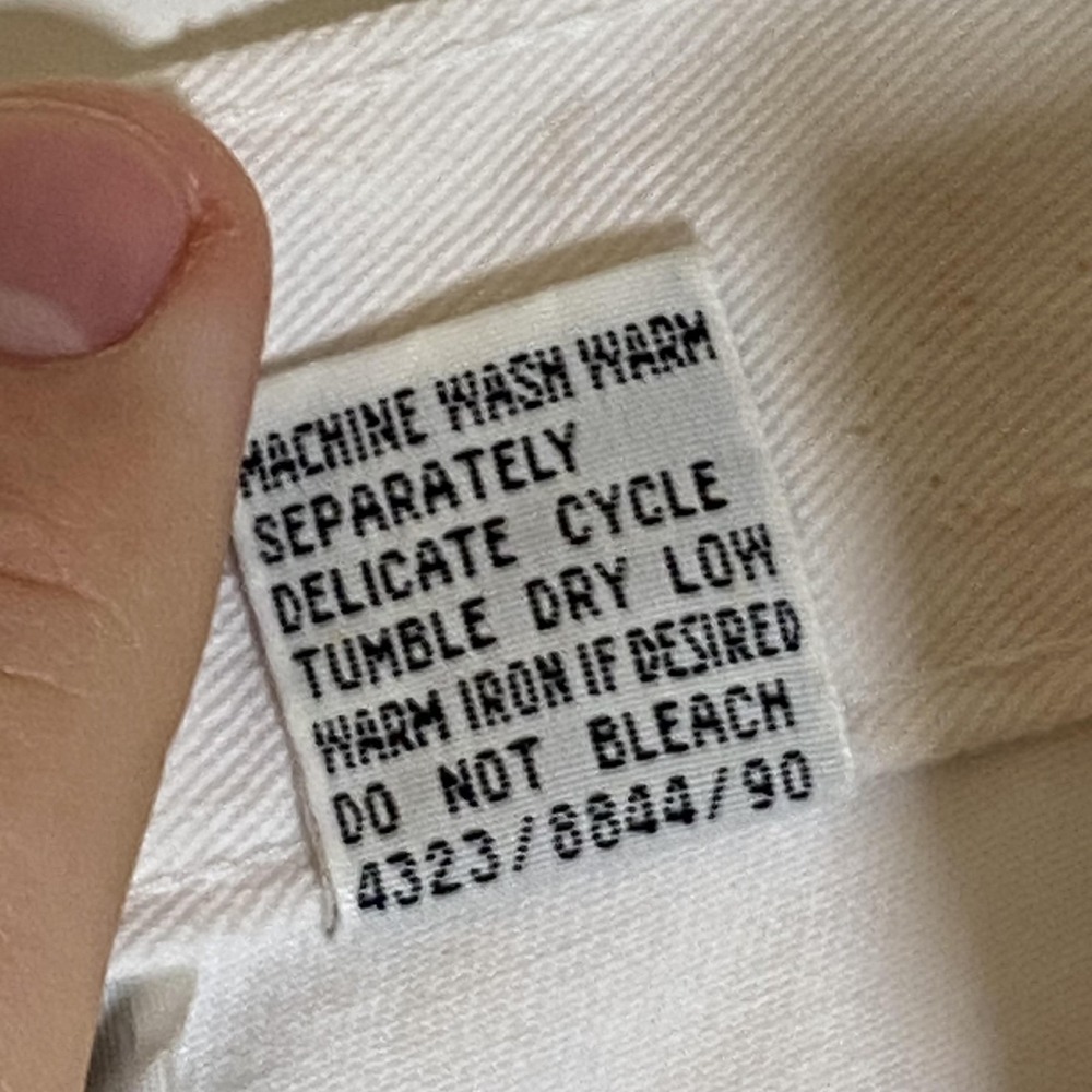 Vintage Browning St Shorts Juniors 9/10 White Pleated Chino High Waist Twill - Picture 9 of 16